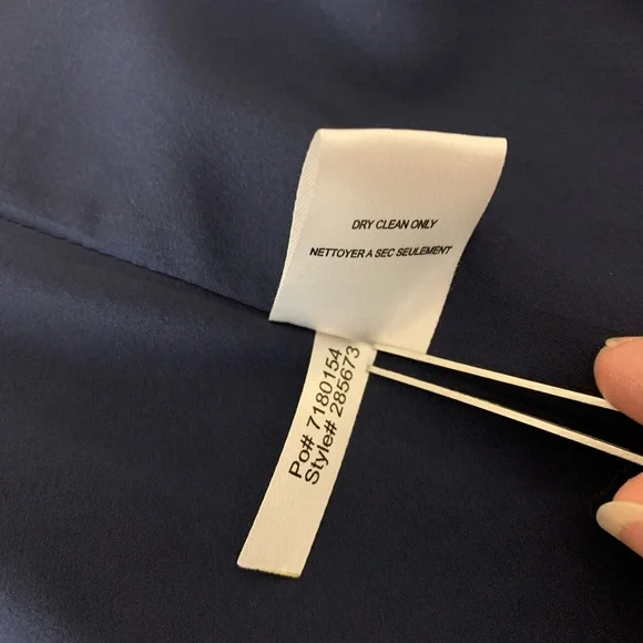 Boston Proper Blue Double Breasted Nautical Button Blazer Size 18 - Picture 11 of 11